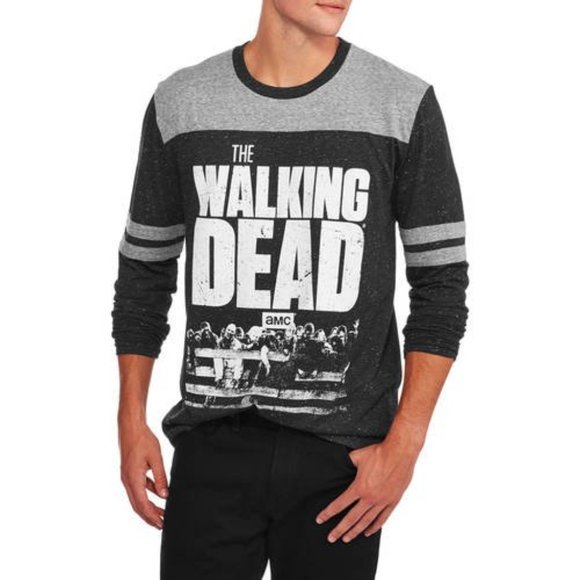 AMC The Walking Dead Graphic Long Sleeve Shirt L - Picture 2 of 8